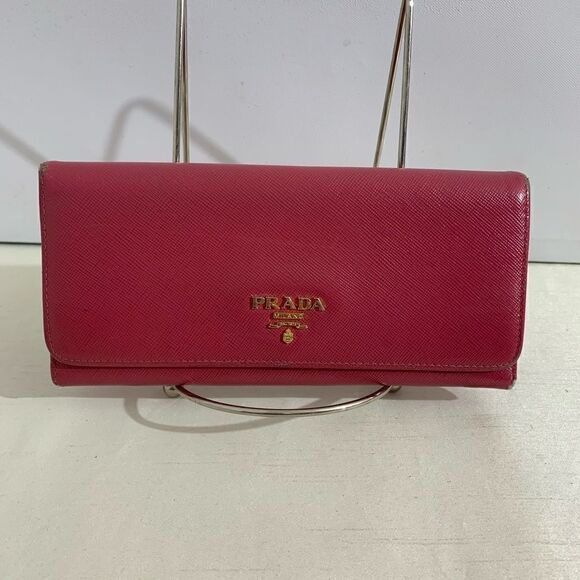 💥AUTHENTIC💥Prada Saffiano Leather Long Wallet - Picture 1 of 9